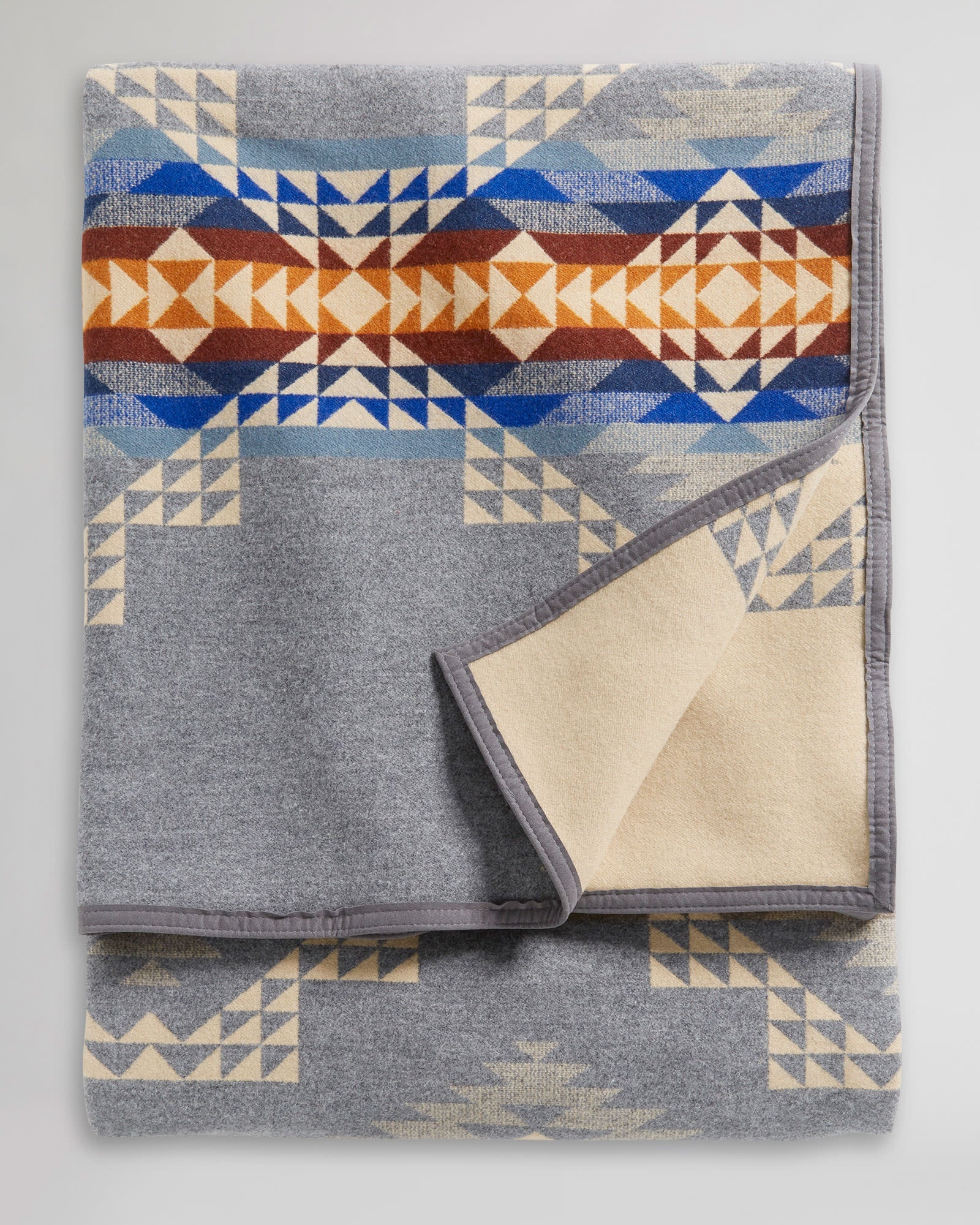 Smith Rock Pendleton Blanket from Pendleton, OR Woolen Mill – Blue