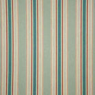 Willamette Valley Turquoise Stripe Fabric by Sunbrella - Your Western Decor